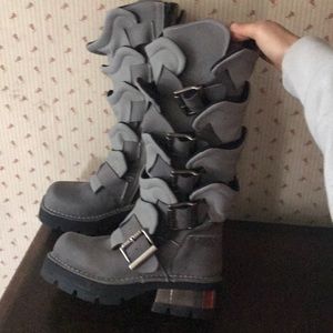 New Rock leather artisan boot